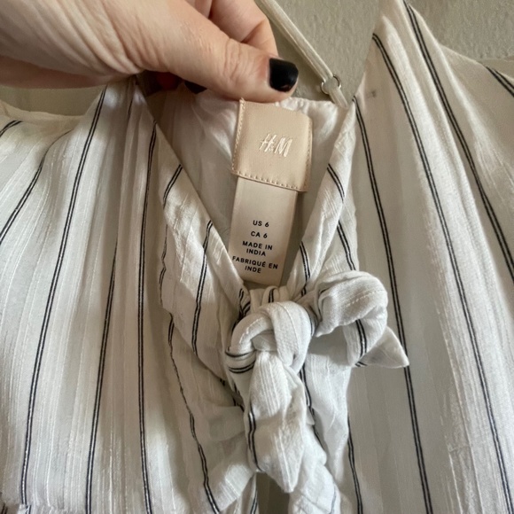 Heavy long tie front dress - Picture 4 of 7